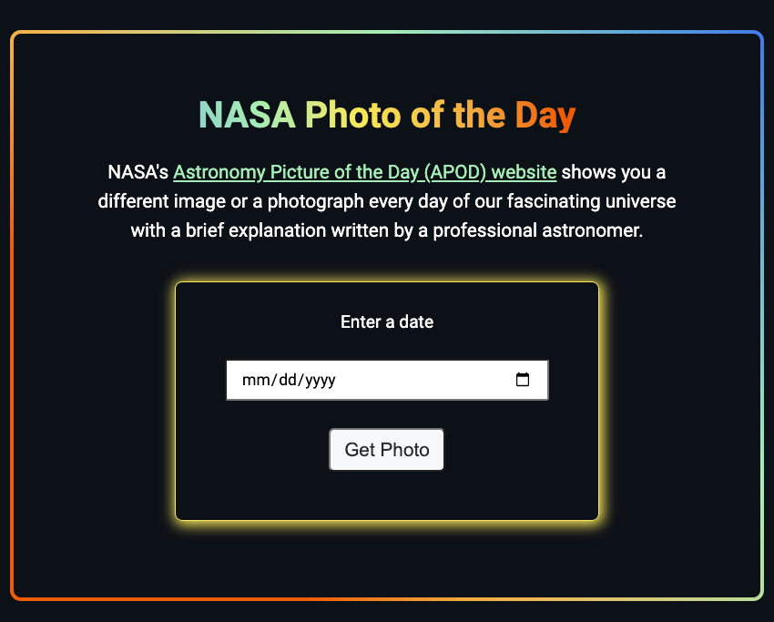 NASA Photo of the Day