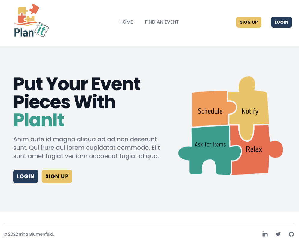 Event Planning App